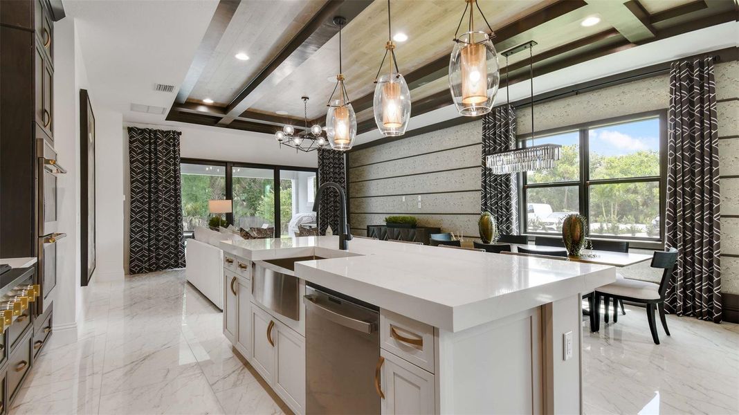 Furnished interior view inside a new home in Artistry Palm Beach, Palm Beach (Image 36).