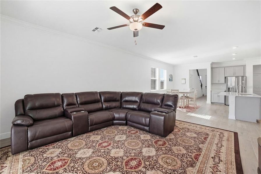 Furnished interior view inside a new home in Stonegate Preserve, Palmetto (Image 6).