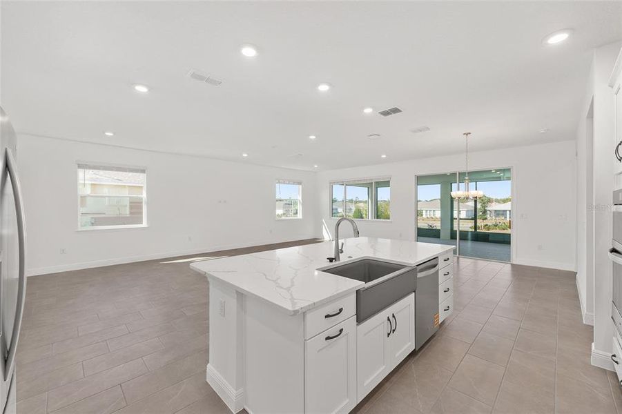 Furnished interior view inside a new home in , Ocala (Image 5).