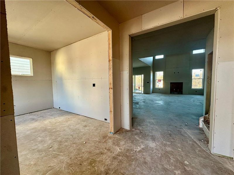 In-progress construction of a new home in Twin Lakes, Hoschton, GA (Image 4).