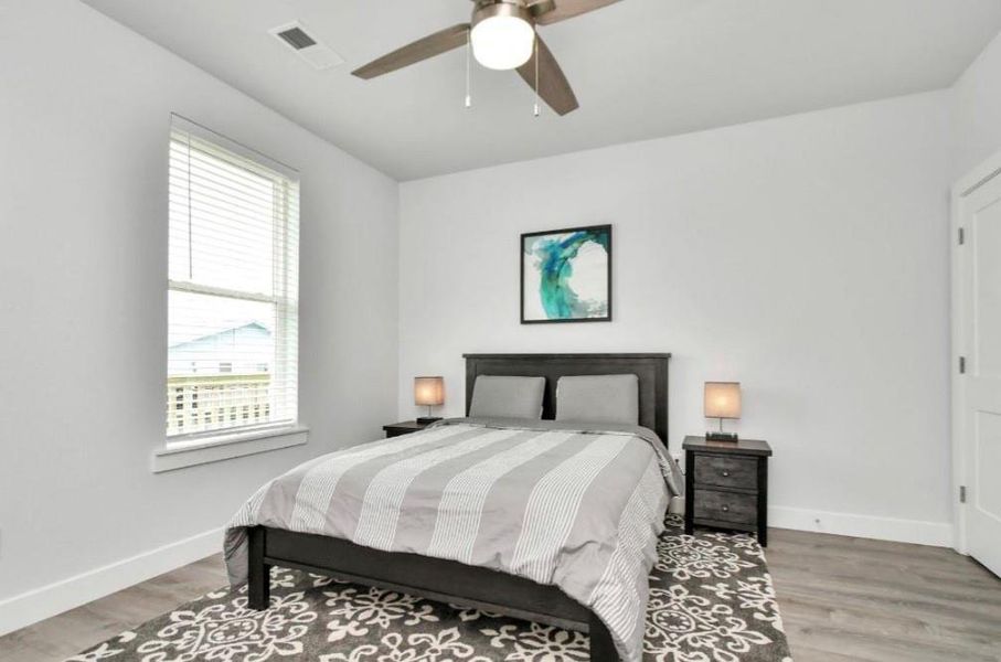 Furnished interior view inside a new home in , Galveston (Image 13).