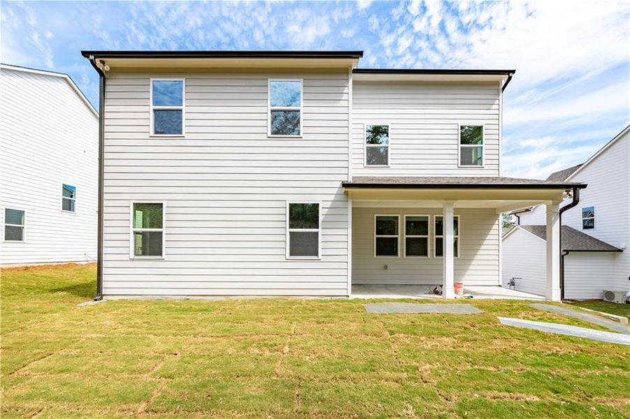 Exterior details and patio area of a home in Hillside Manor, Powder Springs (Image 19). Exterior details and patio area of a home in Hillside Manor, Powder Springs (Image 19).