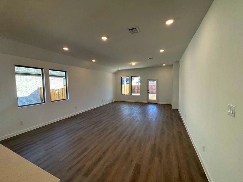 Open Kitchen-Dining Room Construction Progress