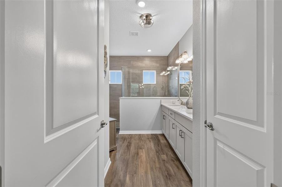 Furnished interior view inside a new home in , Ocala (Image 36).