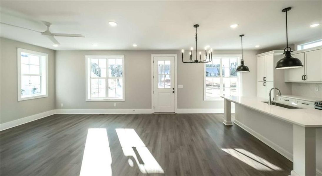 Spacious, unfurnished interior of a new home in , Bowdon (Image 18).