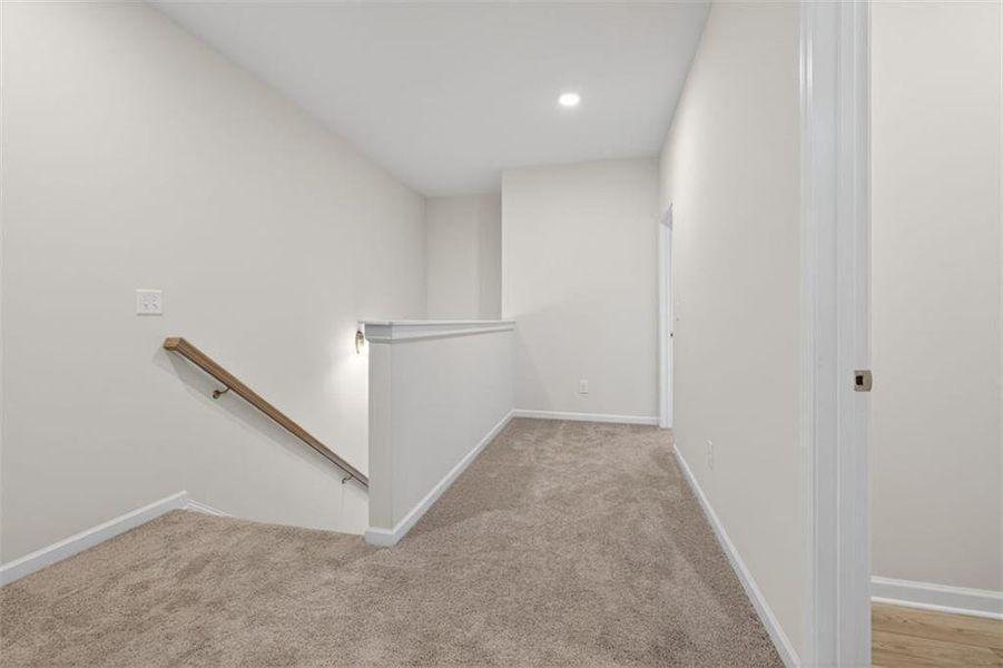 Spacious, unfurnished interior of a new home in Franklin Manor, Lawrenceville (Image 16).