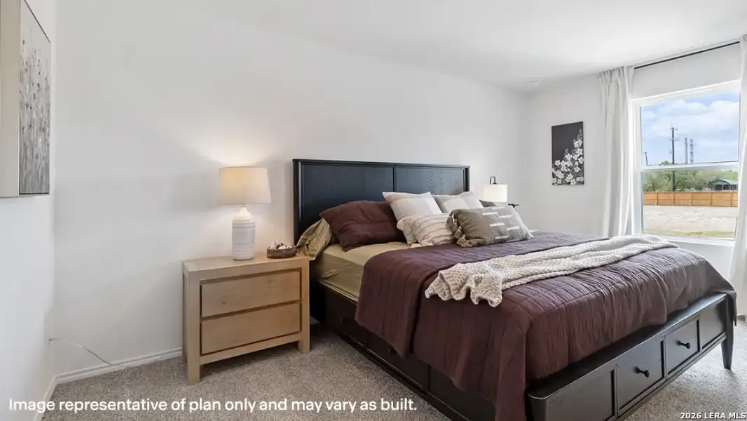 Furnished interior view inside a new home in Stonehill, San Antonio (Image 11).
