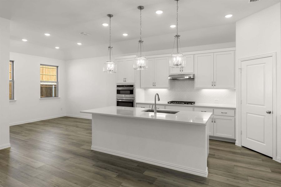 Open Kitchen-Dining Room Representative Photo