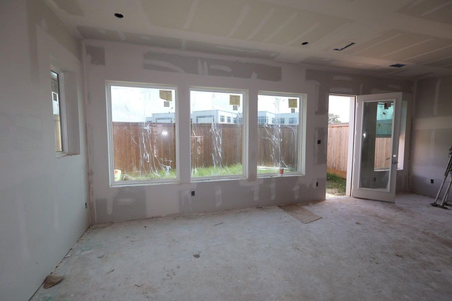 In-progress construction of a new home in Retreat at Oak Park, Houston, TX (Image 8).
