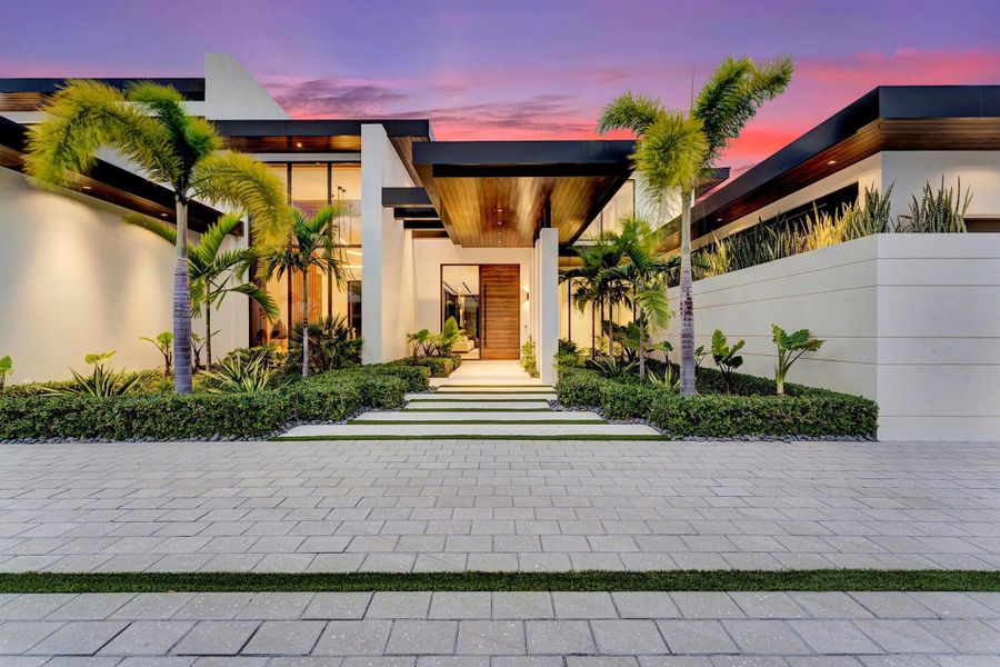 Exterior details and patio area of a home in , Boca Raton (Image 26). Exterior details and patio area of a home in , Boca Raton (Image 26).
