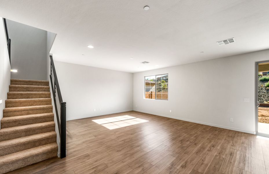 Spacious, unfurnished interior of a new home in Foothills at Northpointe, Peoria (Image 25). Spacious, unfurnished interior of a new home in Foothills at Northpointe, Peoria (Image 25).