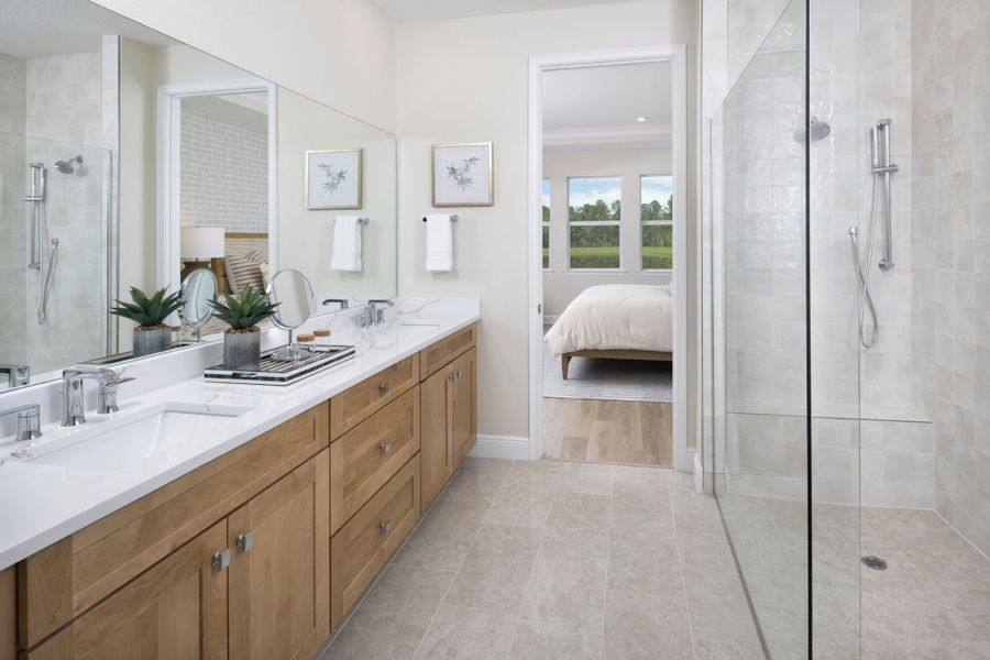 Representative furnished interior of a home built from the Sapphire by Mattamy Homes in Summerlit, Naples (Image 10).