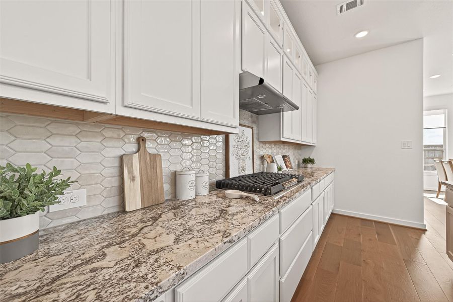 Furnished interior view inside a new home in , Katy (Image 7).