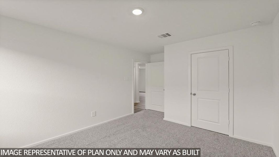 Spacious, unfurnished interior of a new home in The Canopies, Splendora (Image 17).