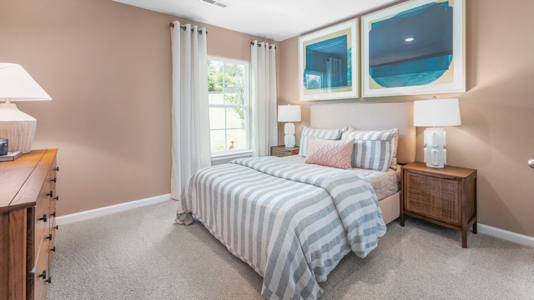 Furnished interior view inside a new home in Aurora Acres, Snow Camp (Image 14).