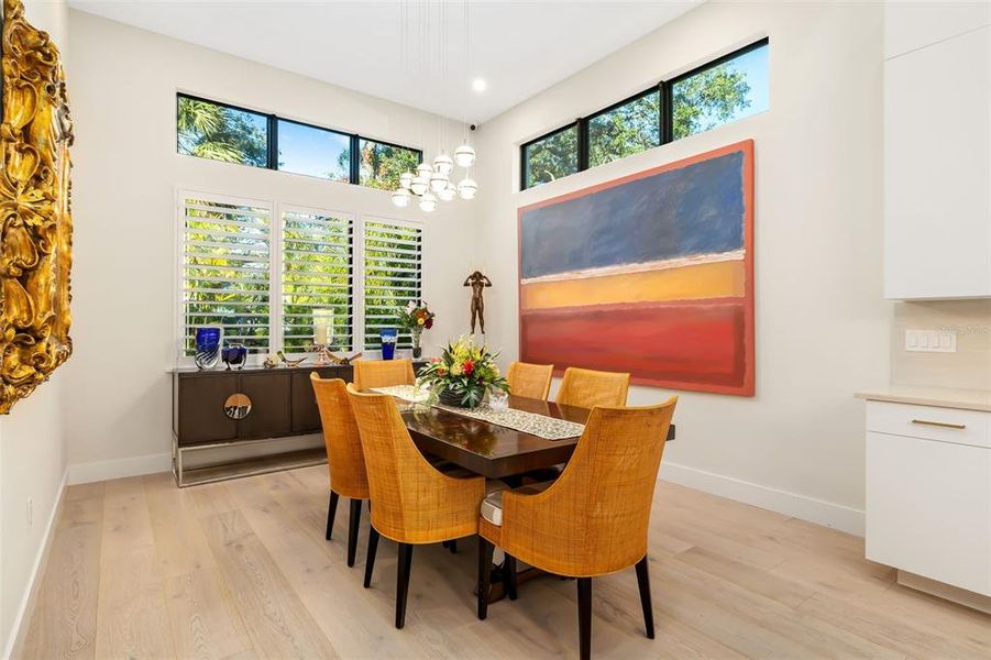 Furnished interior view inside a new home in , Sarasota (Image 12).