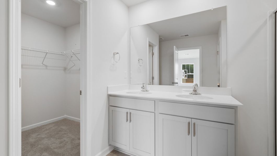 Representative furnished interior of a home built from the Rachel by D.R. Horton in Cambridge Creek, Piedmont (Image 22).