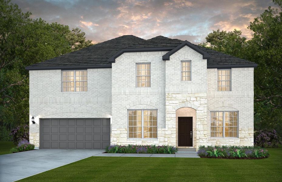 Representative exterior photo of a completed home built from the Weston by Pulte Homes in Davis Ranch, San Antonio, TX (Image 20). Representative exterior photo of a completed home built from the Weston by Pulte Homes in Davis Ranch, San Antonio, TX (Image 20).