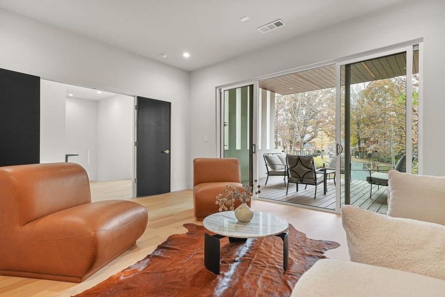 Furnished interior view inside a new home in , Decatur (Image 42).
