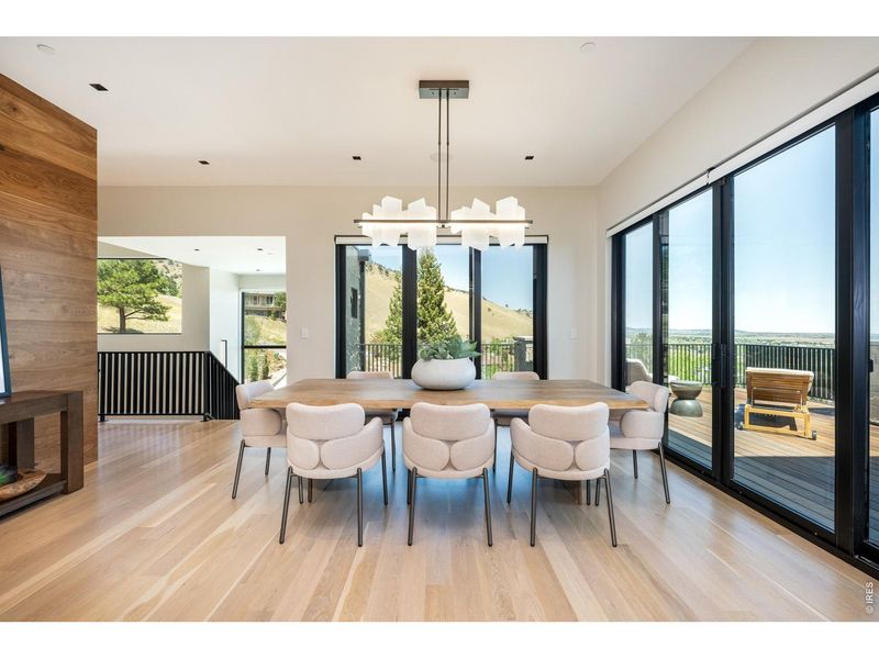 Furnished interior view inside a new home in , Boulder (Image 9).