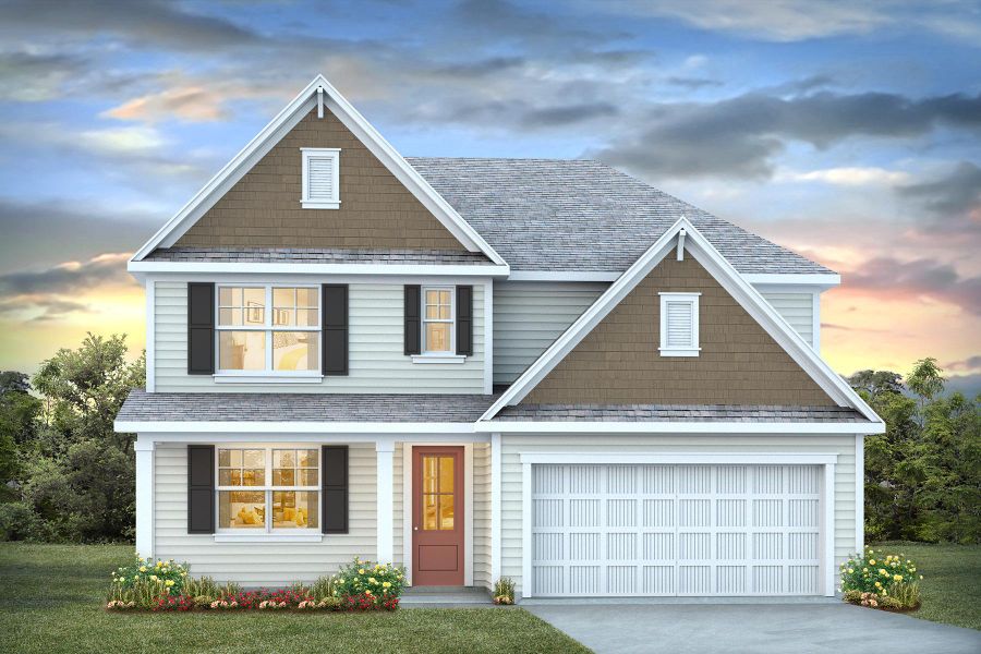 Front exterior of a home in the Ranch Haven community, located in Murrells Inlet, SC (Image 10).