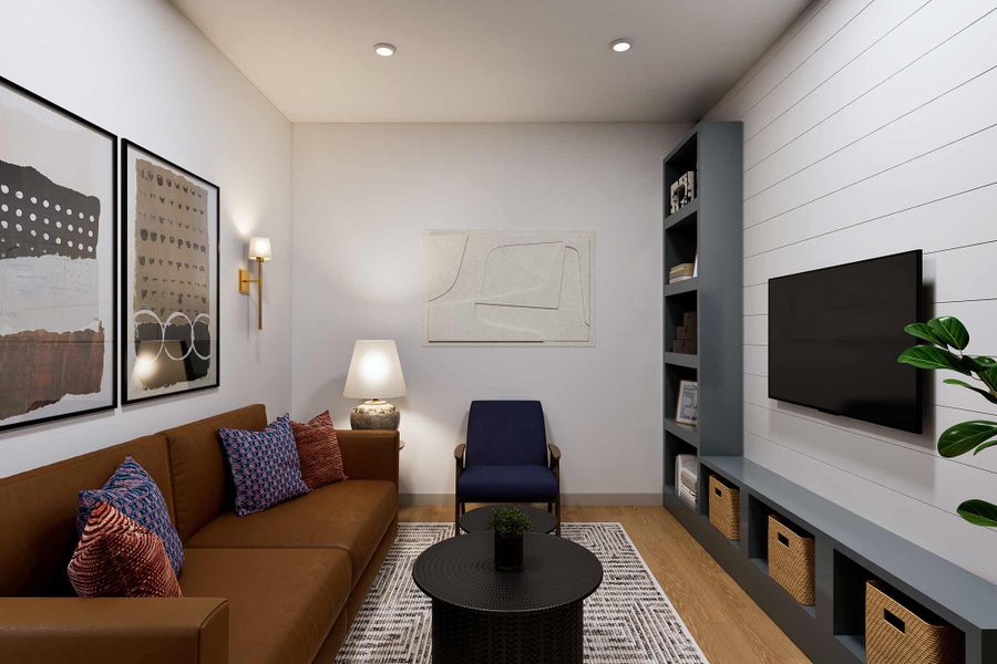 The Springwood - Optional TV Room The Springwood - Optional TV Room