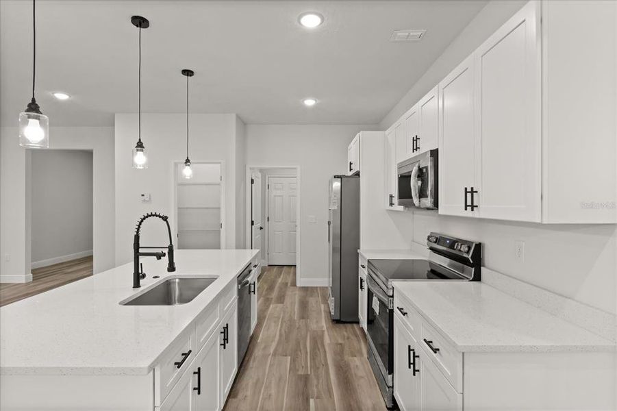 Furnished interior view inside a new home in , Ocala (Image 8). Furnished interior view inside a new home in , Ocala (Image 8).