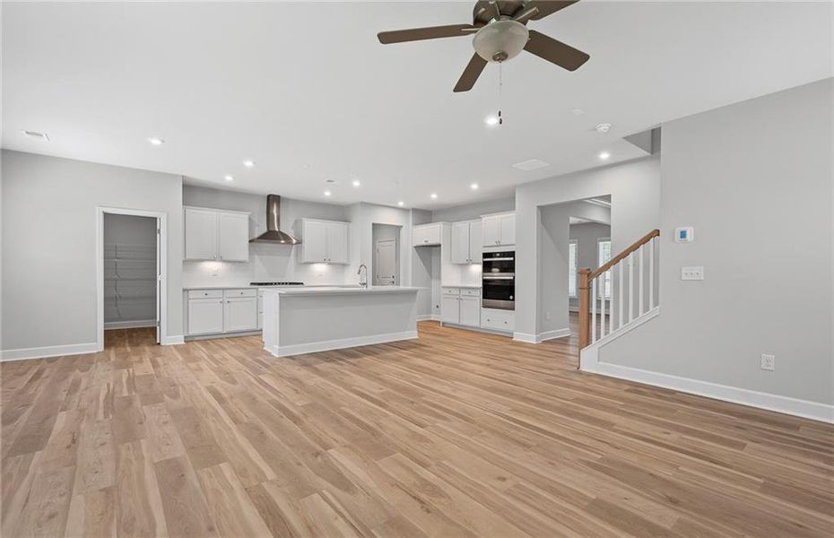 Furnished interior view inside a new home in Anderson Point Estates, McDonough (Image 9).