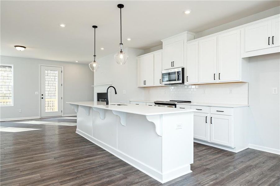Furnished interior view inside a new home in , Powder Springs (Image 14).