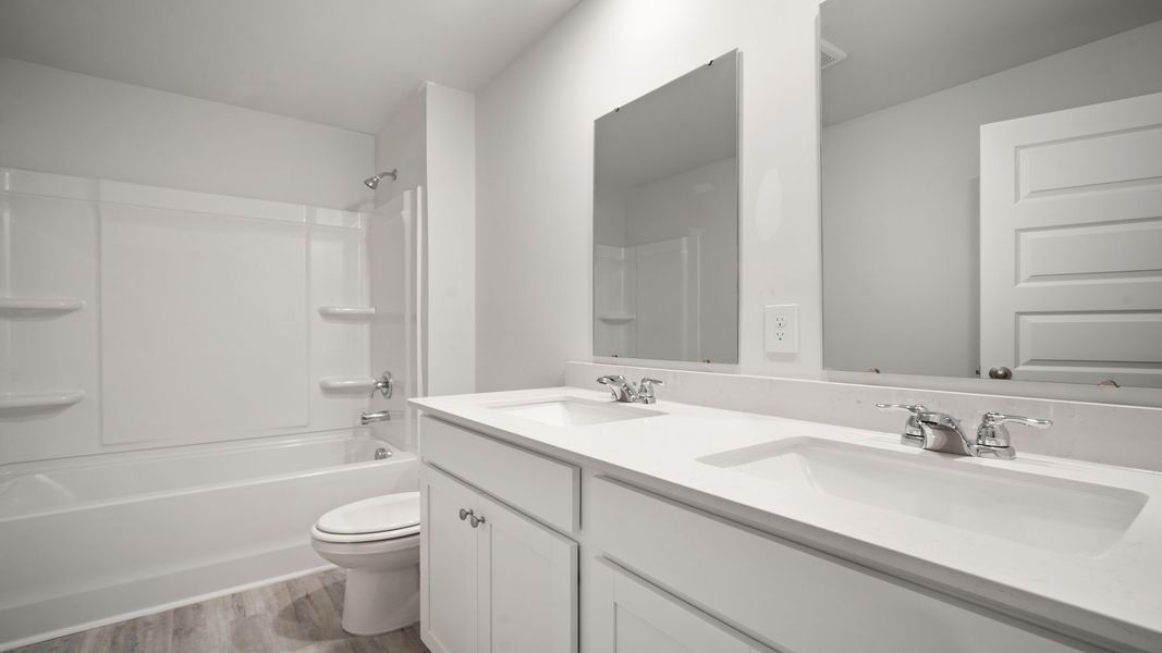 Furnished interior view inside a new home in The Retreat at East Argent, Ridgeland (Image 12).