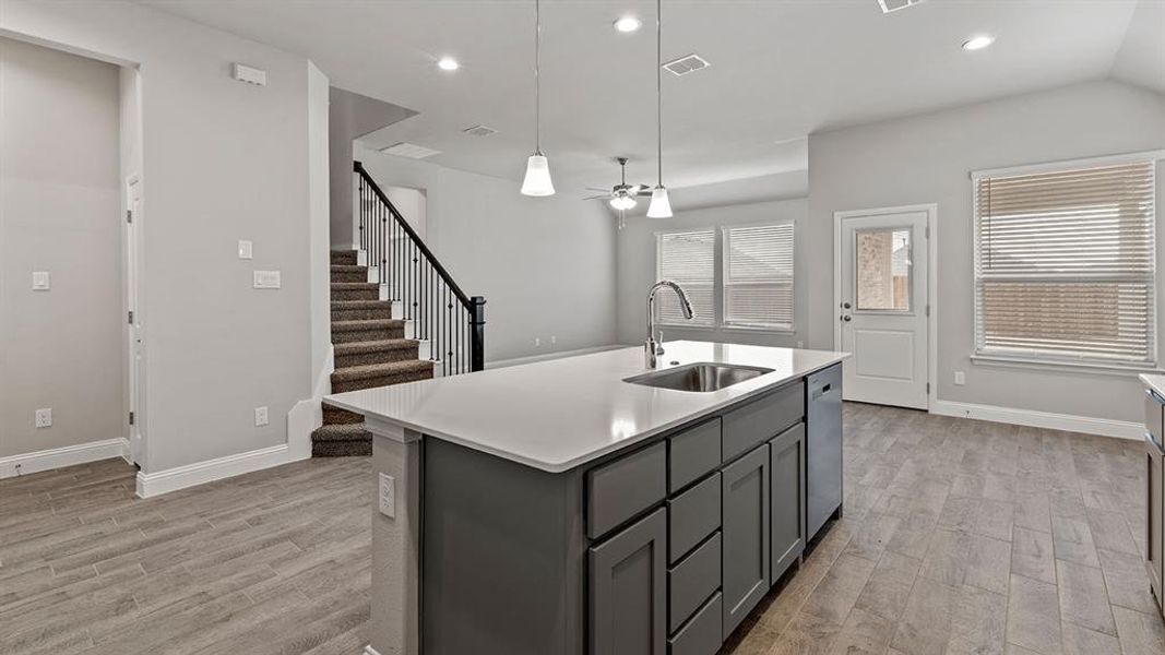 Furnished interior view inside a new home in Morningstar, Aledo (Image 8).