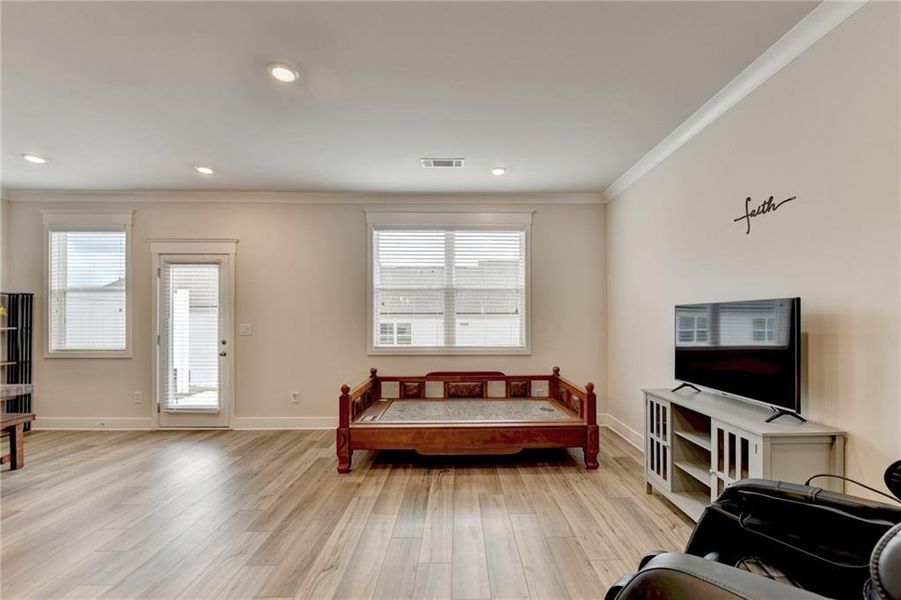 Furnished interior view inside a new home in , Auburn (Image 12).