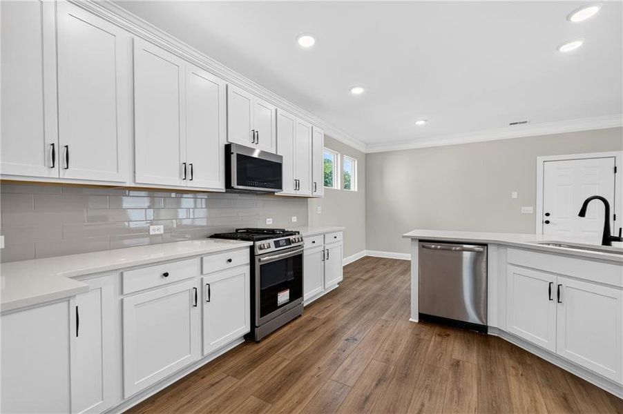 Furnished interior view inside a new home in Marble Tree, Ball Ground (Image 6).