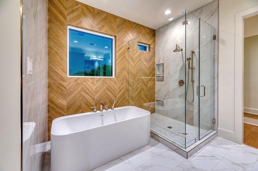 Furnished interior view inside a new home in , Houston (Image 15).