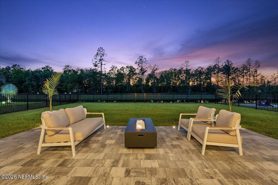 Exterior details and patio area of a home in , St. Johns (Image 31).
