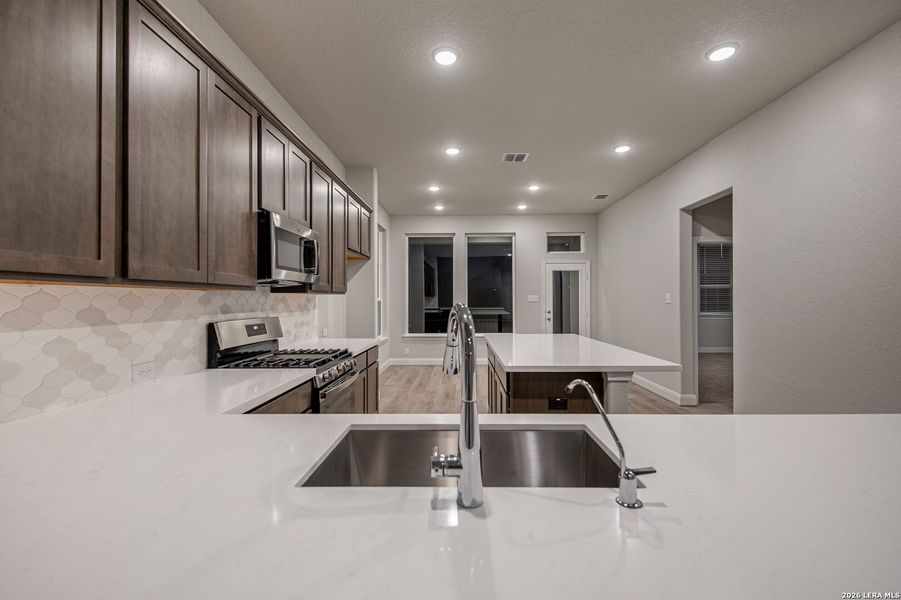 Furnished interior view inside a new home in Legacy at Lake Dunlap, New Braunfels (Image 5).