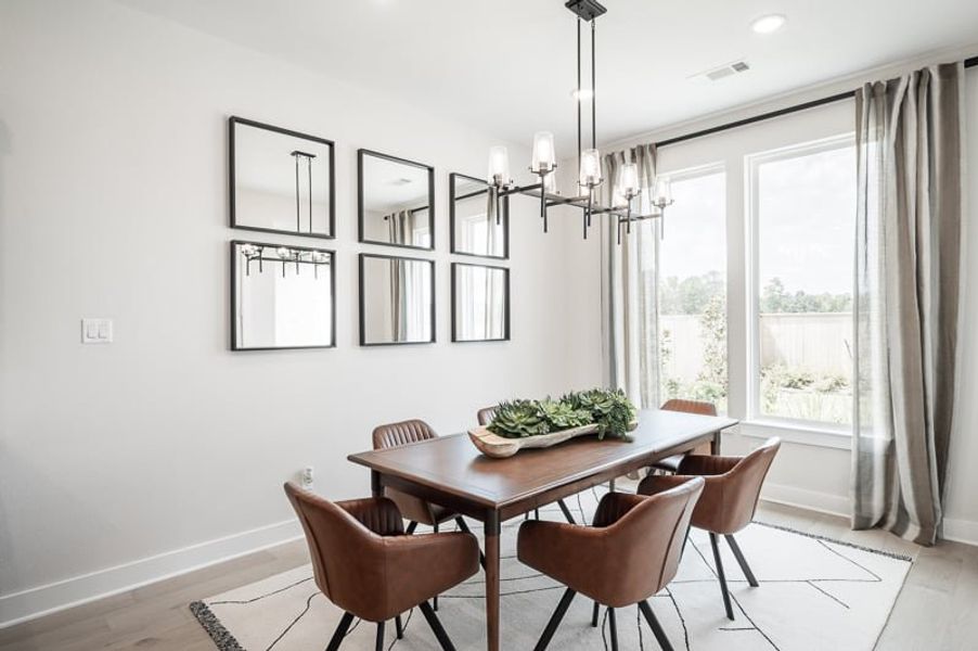 Representative furnished interior of a home built from the Goldeneye by Tri Pointe Homes in Cascade at Azalea Trails, Cypress (Image 14). Representative furnished interior of a home built from the Goldeneye by Tri Pointe Homes in Cascade at Azalea Trails, Cypress (Image 14).