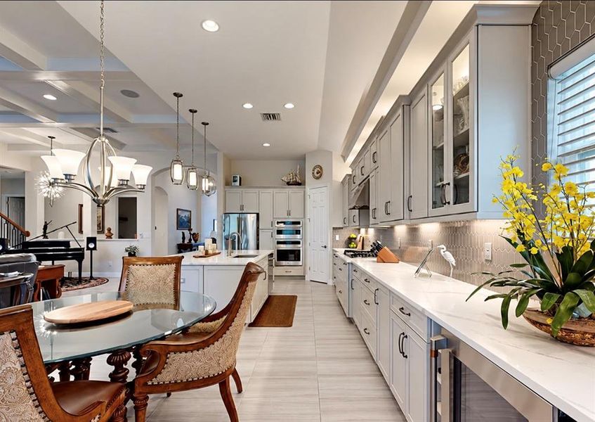 Furnished interior view inside a new home in , Apollo Beach (Image 22).