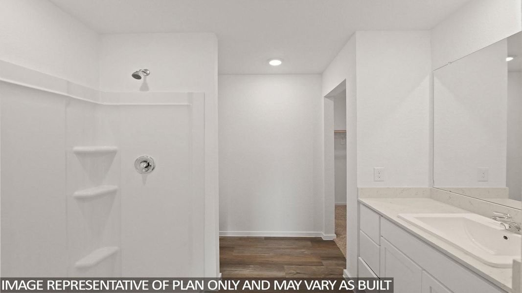 Furnished interior view inside a new home in , Willis (Image 5).