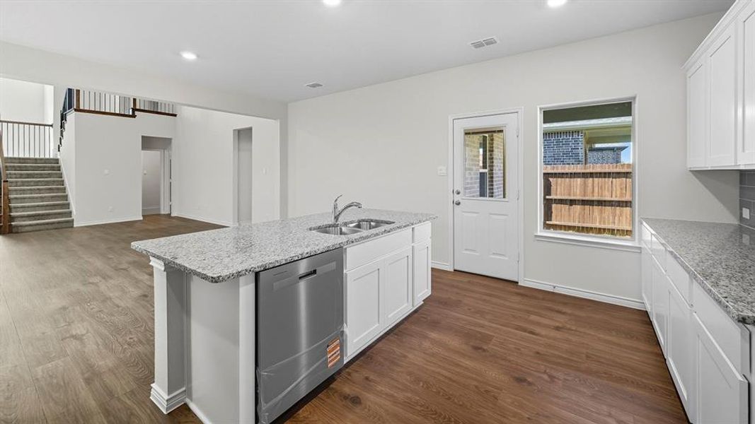 Furnished interior view inside a new home in Silverado, Aubrey (Image 8).