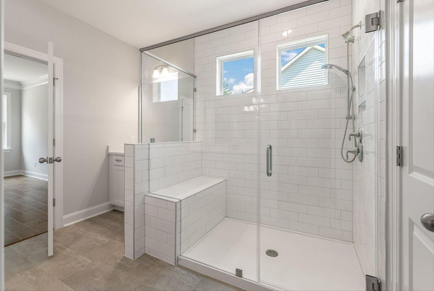 Furnished interior view inside a new home in The Enclave at French Quarter Creek, Huger (Image 12).