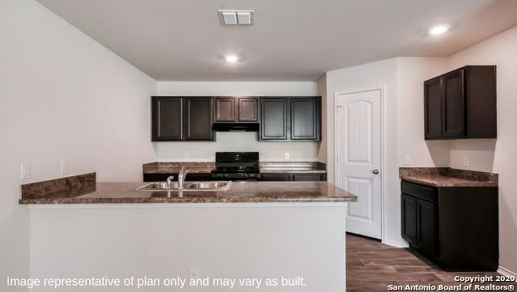 Furnished interior view inside a new home in Valley Ranch, San Antonio (Image 8).