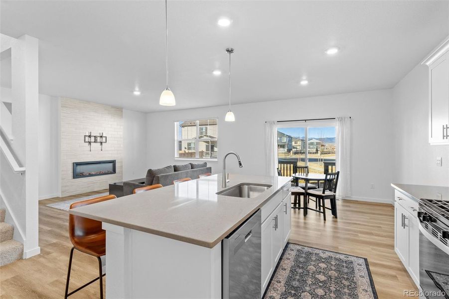 Furnished interior view inside a new home in Vantage, Berthoud (Image 11).