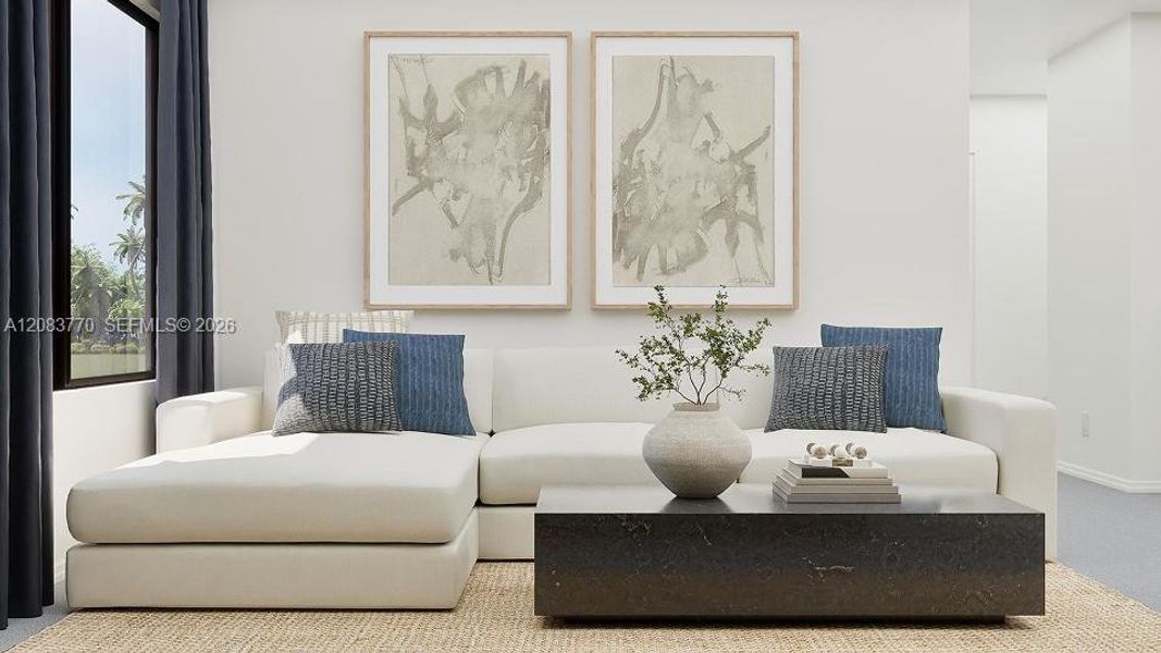 Furnished interior view inside a new home in Solterra, Sunrise (Image 17).