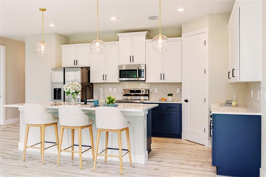 Furnished interior view inside a new home in , North Port (Image 9).