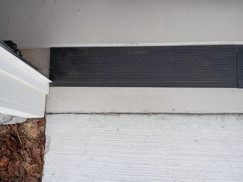 Exterior details and patio area of a home in , Lake City (Image 39).