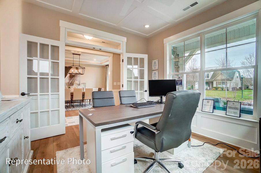 Furnished interior view inside a new home in Robinson Oaks, Gastonia (Image 25). Furnished interior view inside a new home in Robinson Oaks, Gastonia (Image 25).