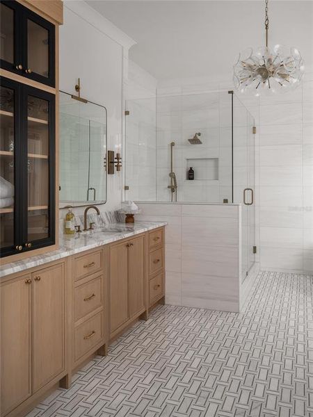 Furnished interior view inside a new home in , Tampa (Image 8).