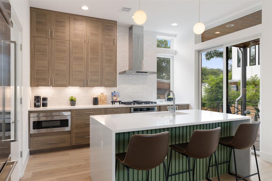 Furnished interior view inside a new home in , Austin (Image 5).