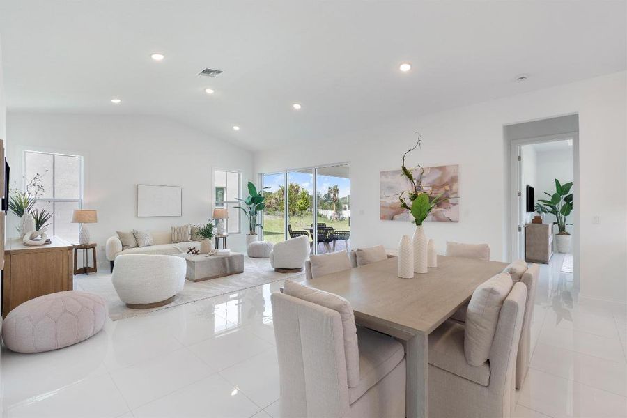 Dining Area & Great Room